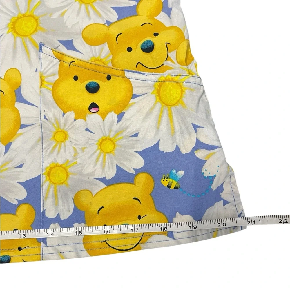 Disney Blue and Yellow Floral Print Adult Woman’s Scrub.
Size S - Picture 13 of 13